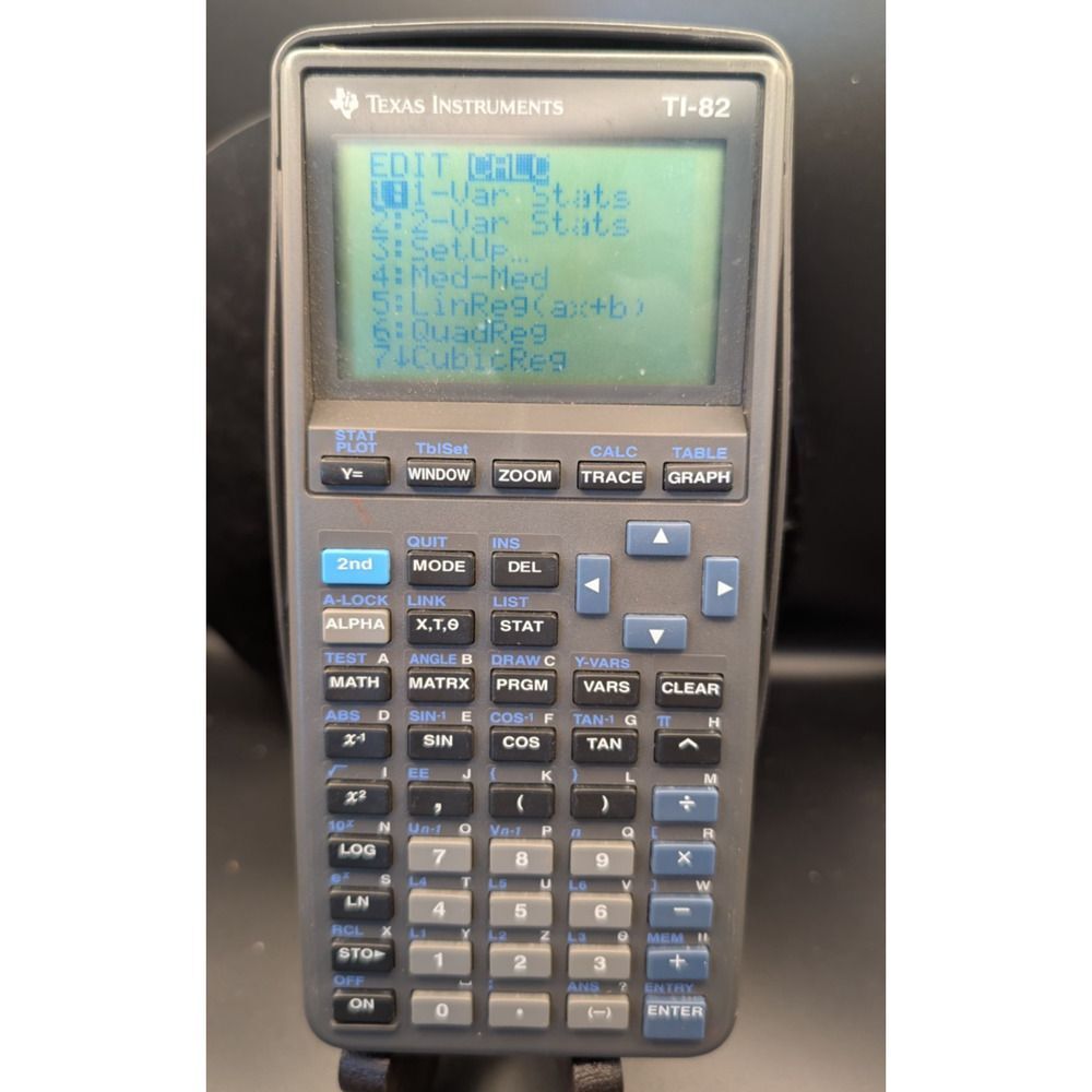 TI‑82 Graphing Calculator • Powers On • Not Fully Tested • Parts Only - Picture 1 of 3